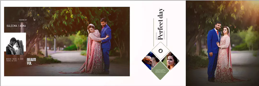 wedding album templates